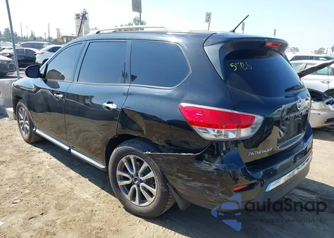 2016 Nissan Pathfinder S из США, поврежденный, VIN 5N1AR2MN6GC665176